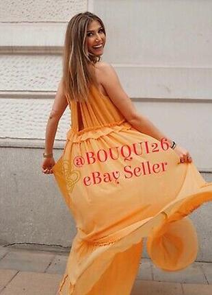 Шиарное платье zara сукня