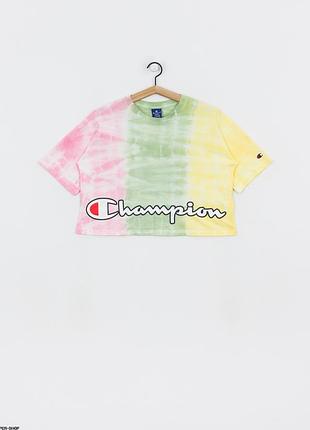 Футболка champion в стиле tie dye