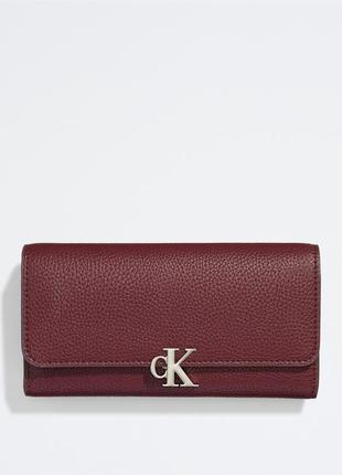 Новий гаманець calvin klein (ck archive long fold wallet) з американцями