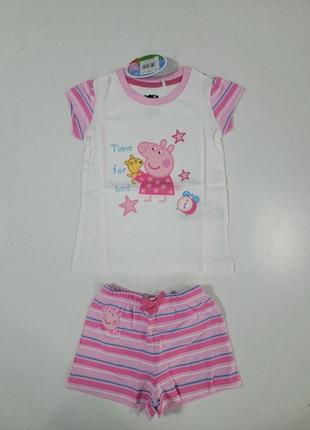Пижамка с свинкой peppa pig (пепа) для девочки