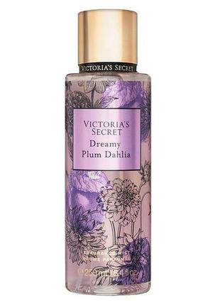 Парфюмированный спрей для тела victoria’s secret dreamy plum dahlia 250 мл