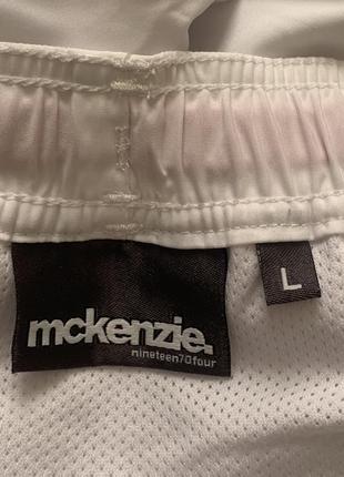 Белые шорты плавки mckenzie, размер l7 фото