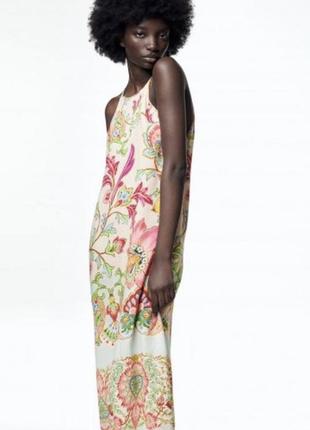 Літній сарафан сукня плаття zara xs8 фото