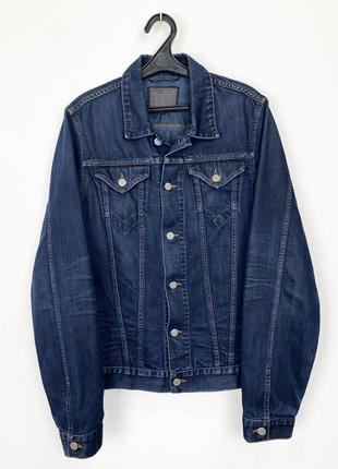 Edwin мужская джинсовая куртка evisu