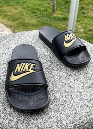 Nike летние мужские шлепанцы / сланцы найк3 фото