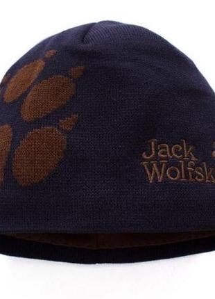 Зимові шапки на флісі jack wolfskin2 фото