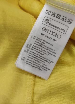 Жіночі однотонні шорти esmara, розмір l(44/46), світло жовті5 фото