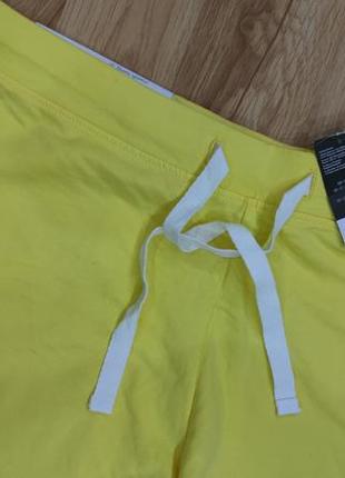 Жіночі однотонні шорти esmara, розмір l(44/46), світло жовті2 фото