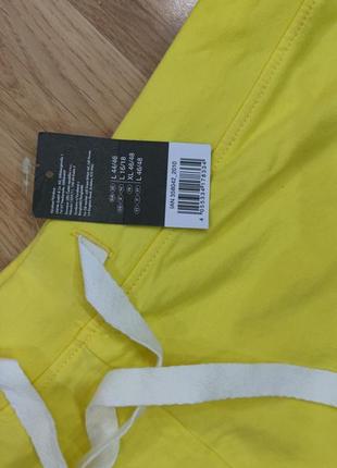 Жіночі однотонні шорти esmara, розмір l(44/46), світло жовті3 фото