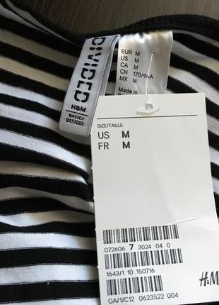 Стильная майка h&m размер m5 фото