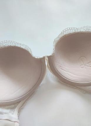 Autograph шовковий бюстгалтер беж бежевий тілесний шовк бюстик лівчик ліфчик жіночий...