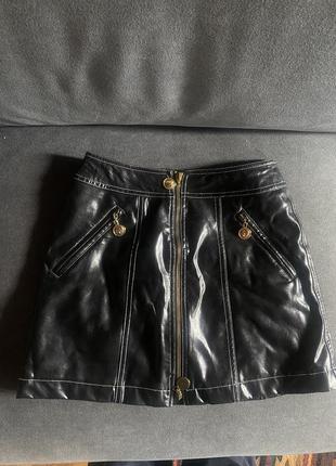 Moschino jeans винтажная мини-юбка, 90-е1 фото