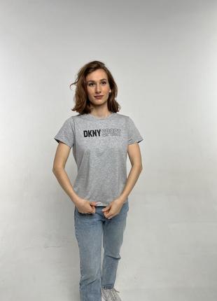 Женская брендовая футболка dkny, оригинал из сша