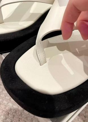 Вьетнамки the row zara шлепки massimo