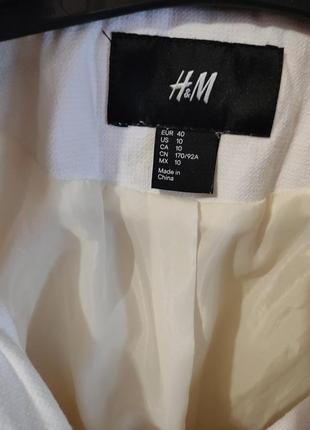 H&m пиджак джинсовый женский.2 фото