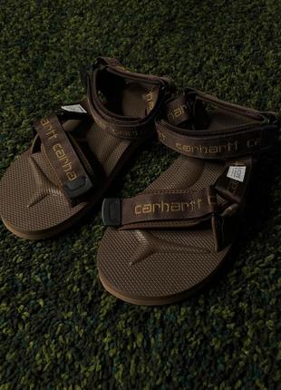 Сандали carhartt wip x suicoke depa hamilton brown (new) | original