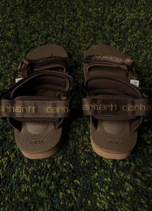 Сандали carhartt wip x suicoke depa hamilton brown (new) | original