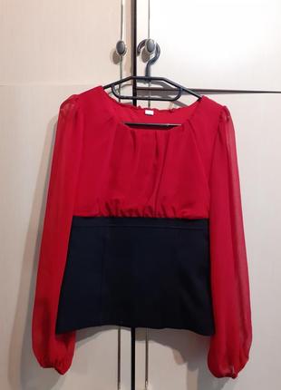 Блузочка с широкими рукавами