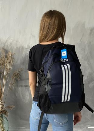 Спортивный городской рюкзак adidas / брендовый  рюкзак / вместительный / для путешествий5 фото