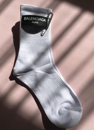 Шкарпетки в стилі balenciaga білі
