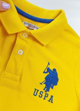 Тенниска поло от u.s. polo assn. 6-7 лет, 116-122 см.2 фото