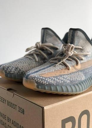 Мужские кроссовки adidas yeezy boost 350 v2 grey beige 41-42-43-449 фото