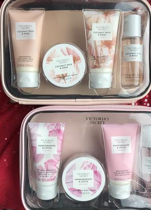 Подарочный набор victoria’s secret calm starter kit coconut milk &amp; rose