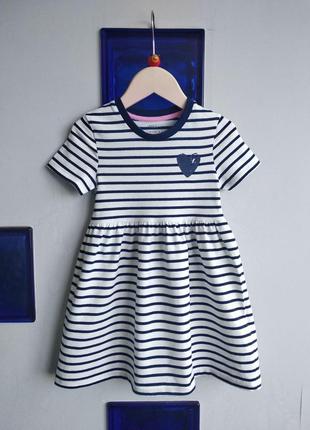 ❤️летнее платье в морском стиле на девочку 2-3 года m&s3 фото