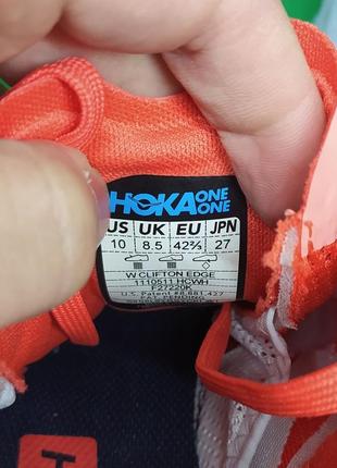 Кроссовки для бега hoka one one clifton edge w (1110511-hcwh) оригинал6 фото