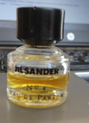 Парфуми edp jil sander 4 з 5мл є 3мл