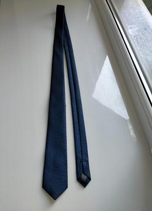 Синий классический галстук галстук next3 фото