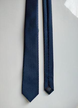 Синий классический галстук галстук next2 фото