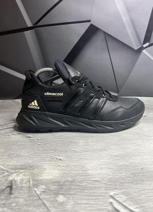 Кожаные кроссовки adidas