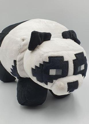 Мягкая игрушка панда герой игры майнкрафт 25 см1 фото