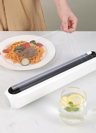 Кухонный резак для пищевой пленки fresh keeping film cutter, диспенсер для пищевой пленки2 фото