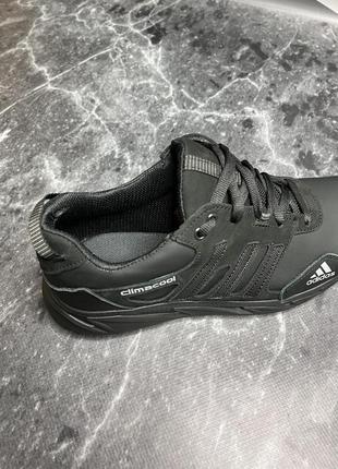 Шкіряні кросівки adidas3 фото