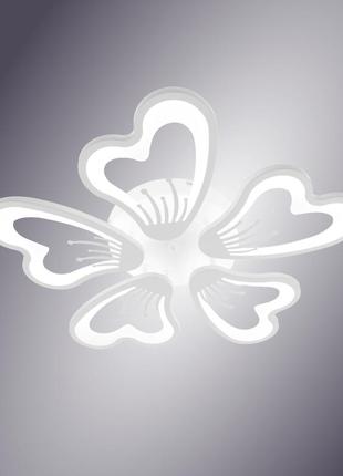 Керований світлодіодний світильник esllse з пультом і додатком для телефону glory 80w5f-app-625x70-white/white-220-ip20
