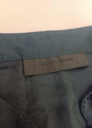 Блуза з натурального шовку nicole farhi 😍❤️7 фото