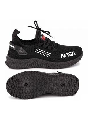 Кросівки nasa trainers uni black2