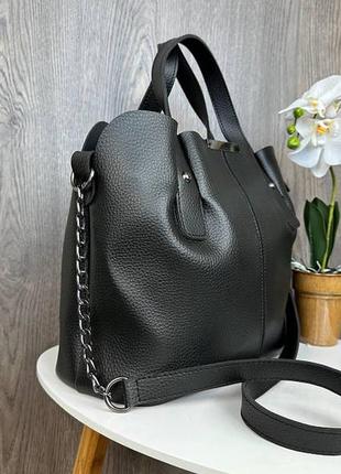 Женская сумка на плечо эко кожа люкс качество. модная сумочка для женщин классическая3 фото
