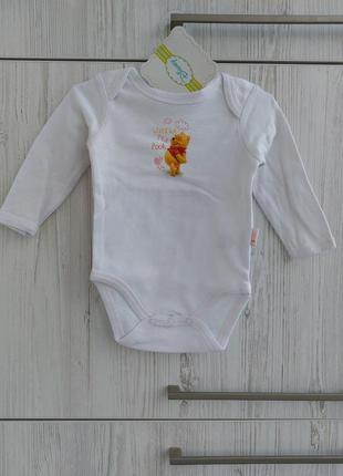 Брендовый боди длинный рукав