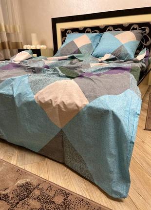 Комплект постельного белья, бязь, геометрия5 фото