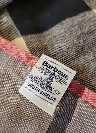 Унисекс шарф палантин barbour3 фото