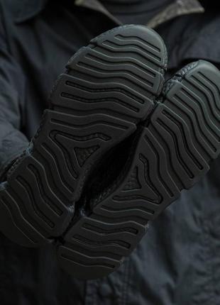 Кросівки adidas all black4 фото