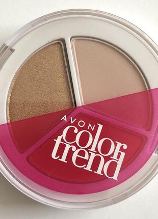 Тени avon color trend