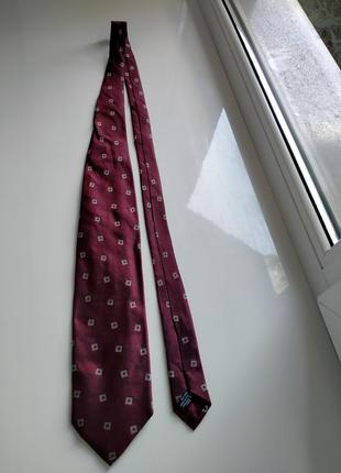 Краватка бордова armani collezioni