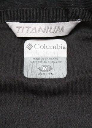 Черная куртка ветровка columbia оригинал 38 м размер7 фото