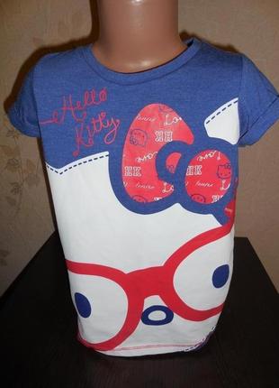 Футболочка * george* ( hello kitty), 7-8 лет (122-128 см)