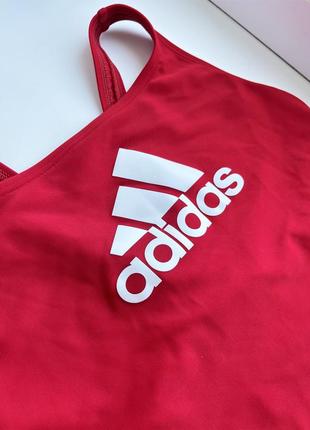 Спортивный слитный купальник adidas подростковый  закрытый 164 см, 13-14 лет7 фото