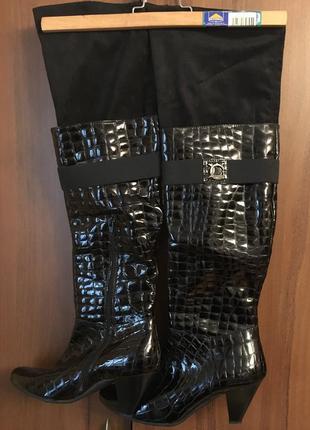 Ботфорти лакові фірмові